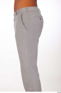 Nabil casual dressed gray tailored trousers thigh 0003.jpg